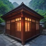 社区运营小七的头像照片，扎马尾笑容明朗，背景是彩色便签墙与团队讨论场景