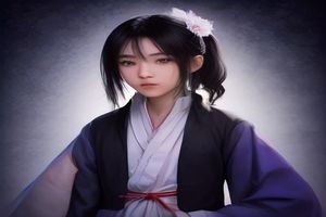 魂师体系设定示意插画，展示魂环等级色彩渐变图示