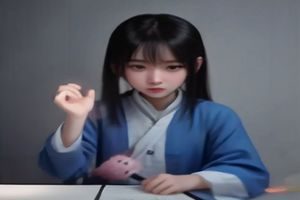 魂师体系设定示意插画,展示魂环等级色彩渐变图示